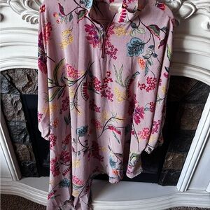 Floral Long Sleeve Dress Zadie B's tunic